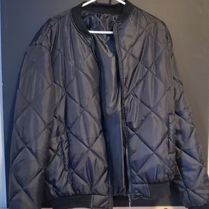 Men's bomber jacket black